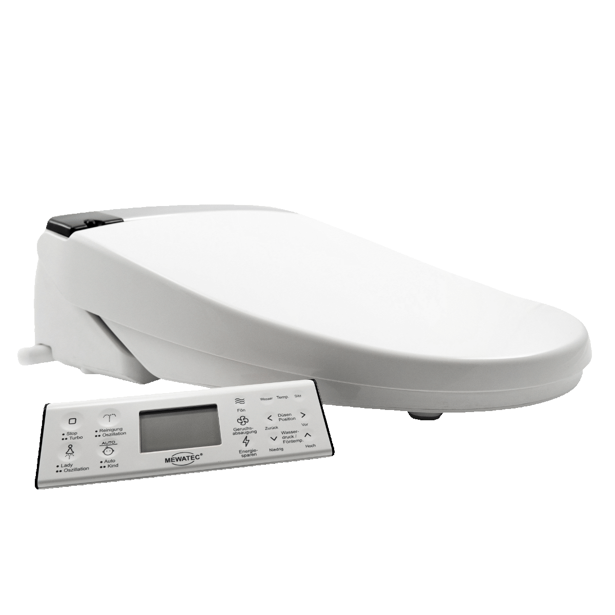 Dusch WC / Bidet-Aufsatz für vorhandene Toiletten - Premium Dusch-WC zum Nachrüsten. Einfache Installation