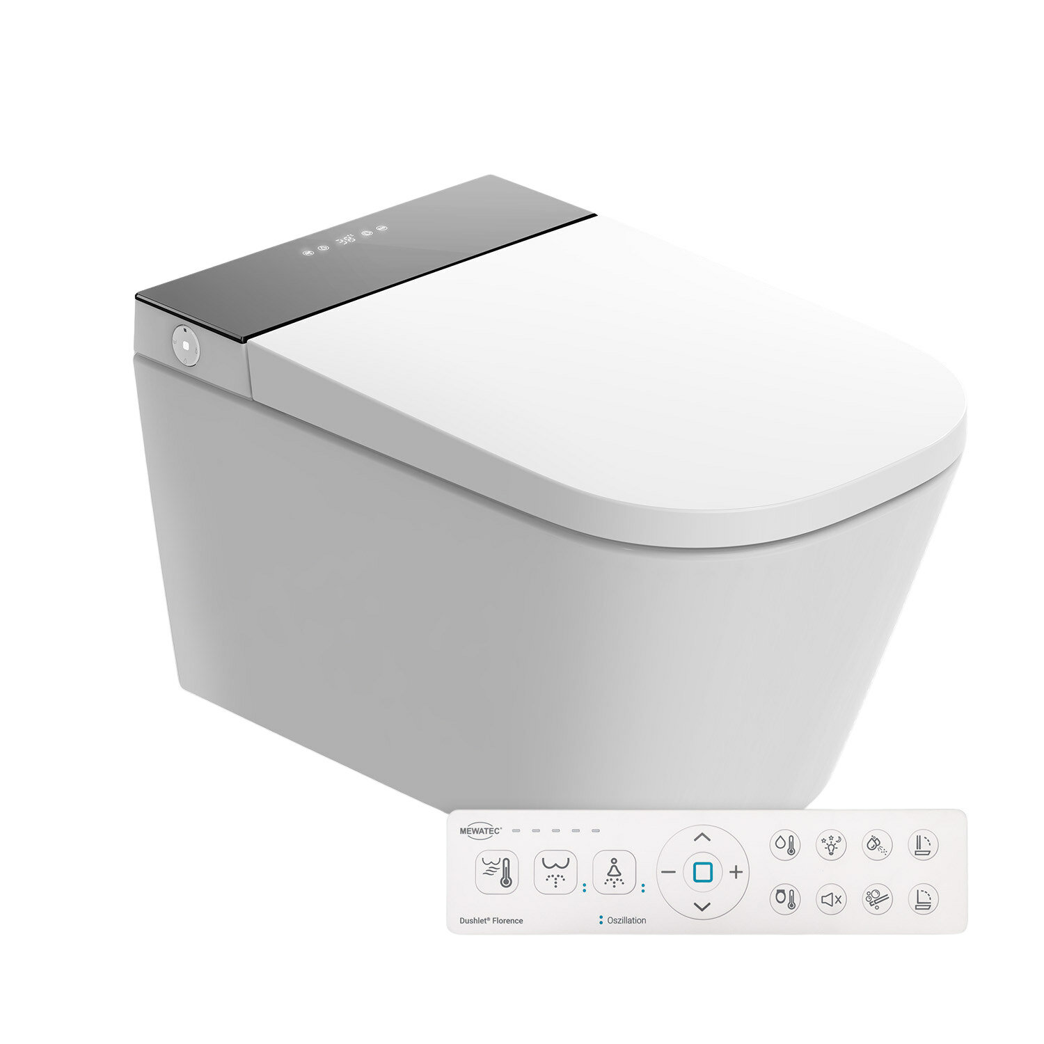 MEWATEC Florence Dusch-WC-Komplettanlage