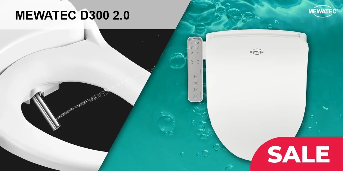 Dusch WC Aufsatz kaufen | MEWATEC D300 2.0