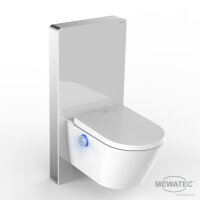 MEWATEC Kombi-Set EasyUp Premium mit Sanitärmodul MagicWall© Touch weiß