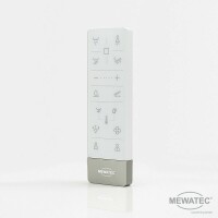 MEWATEC Kombi-Set EasyUp Premium und Sanitärmodul MagicWall© Touch weiß mit Kalkschutzfiltern (4 Stück)