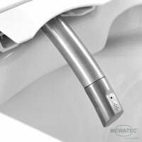 MEWATEC Kombi-Set EasyUp Premium und Sanitärmodul MagicWall© Touch weiß mit Kalkschutzfiltern (4 Stück)