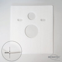 MEWATEC Memphis Premium Dusch WC Komplettanlage wandhängend, spülrand