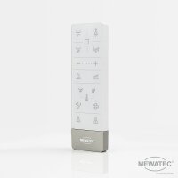 MEWATEC Memphis Premium Dusch WC Komplettanlage wandhängend - Kombipaket mit Kalkschutzfiltern (8 Stück)