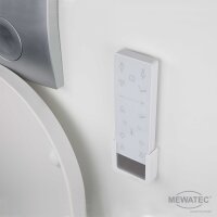 MEWATEC Memphis Premium Dusch WC Komplettanlage wandhängend - Kombipaket mit Kalkschutzfiltern (8 Stück)