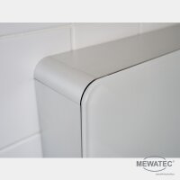 MEWATEC Kombi-Set Dusch WC Komplettanlage Memphis Basic und Sanitärmodul MagicWall© weiß - bodenstehend