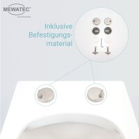 MEWATEC Kombi-Set WC Twin No.1 mit Vorwandelement SlimFix