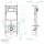 MEWATEC Kombi-Set EasyUp Basic mit Vorwandelement SlimFix
