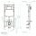 MEWATEC Kombi-Set EasyUp Basic mit Vorwandelement SlimFix
