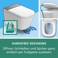 MEWATEC Dusch-WC Komplettanlage Florence edge Pro Plus F2200e