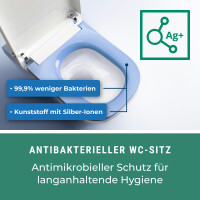 MEWATEC Dusch-WC Komplettanlage Florence edge Pro Plus F2200e