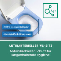 MEWATEC Dusch-WC Komplettset Florence edge Pro Plus F2200e