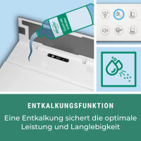 MEWATEC Dusch-WC Komplettset Florence edge Pro Plus F2200e