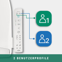 MEWATEC Ohio O-100 Dusch-WC Aufsatz