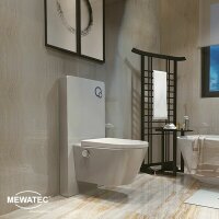 MEWATEC Sanitärmodul MagicWall© 2.0 LED für wandhängende Toiletten in weiß