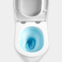 MEWATEC Wand-WC Luisiana LC100 – Spülrandloser Tiefspüler mit Tornado-Spülung