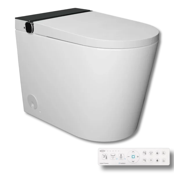MEWATEC Florence Tankless alleinstehendes Dusch-WC