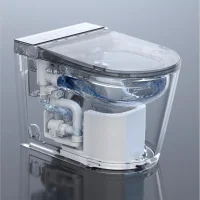 MEWATEC Florence Tankless alleinstehendes Dusch-WC