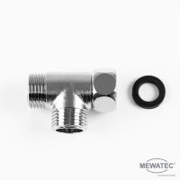 MEWATEC T-Stück 1/2 x 1/2 x 1/2 Zoll