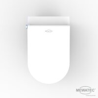 MEWATEC Memphis Basic Dusch WC Komplettanlage bodenstehend, spülrandlos