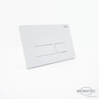 MEWATEC Betätigungsplatte SlimFix SF114 weiß -...