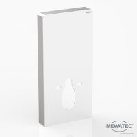 MEWATEC Sanitärmodul MagicWall© Sensor Spülung für wandhängende Keramiken, weiß