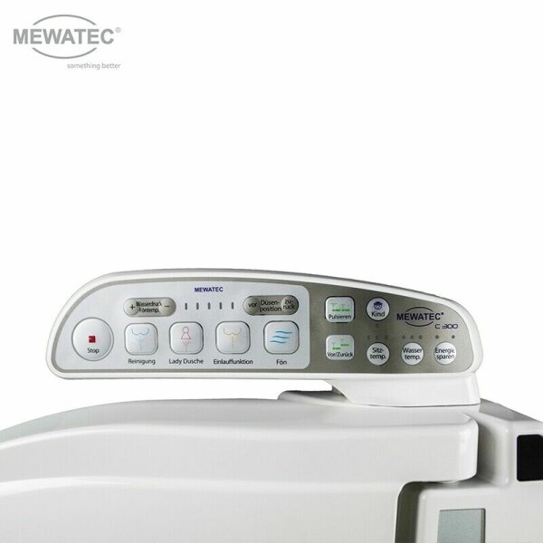 WACOR Dusch WC Aufsatz MEWATEC C300 Bidet Toilettensitz - 4