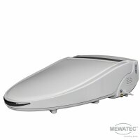 MEWATEC C500 Dusch WC Aufsatz Kombipaket mit Kalkschutzfiltern (4 Stück)