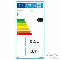 MEWATEC C500 Dusch WC Aufsatz Kombipaket mit Kalkschutzfiltern (4 Stück)