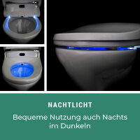 MEWATEC E800 Dusch WC Aufsatz