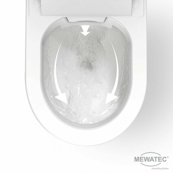 MEWATEC Dusch-WC Komplettanlage EasyUp Premium - Preis-Leistungs-Sieger - 7