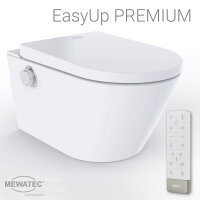 MEWATEC EasyUp Premium Dusch WC Komplettanlage wandhängend