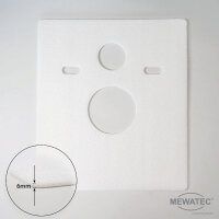 MEWATEC Memphis Basic Dusch WC Komplettanlage wandhängend, spülrandlos