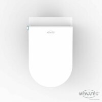 MEWATEC Memphis Eco Dusch WC Komplettanlage wandhängend, spülrandlos