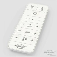 MEWATEC Memphis Eco Dusch WC Komplettanlage wandhängend, spülrandlos - Kombipaket mit Kalkschutzfiltern (4 Stück)