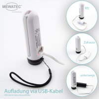 MEWATEC Travelet 1.0 Reise Dusch-WC in Rot
