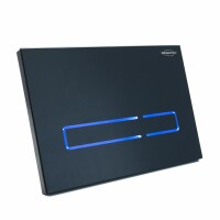 MEWATEC Vorwandelement SlimFix SF118 schwarz - LED
