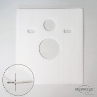 MEWATEC Memphis Basic Dusch WC Komplettanlage bodenstehend, spülrandlos