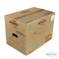 MEWATEC Memphis Basic Dusch WC Komplettanlage bodenstehend, spülrandlos