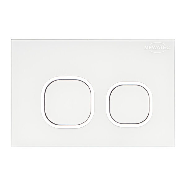 F110W Glas, weiß