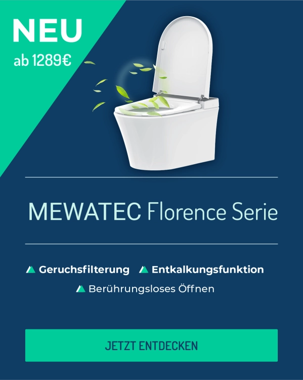 MEWATEC MagiWall 2.0. Der neue, verbesserte, Spülkasten von MEWATEC. Mit RGB LED-Beleuchtung und praktischer Seitenzuführung von Wasser und Strom.